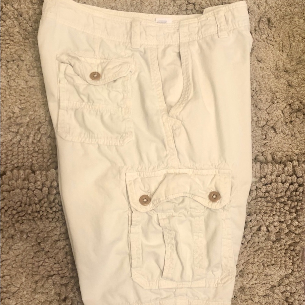 American Eagle cargo shorts.